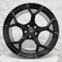 RIN 17X7.5 5-112 R1 SPORT AH2030 GLOSS BLACK ET40 CB66.5