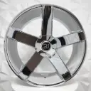 RIN 24X10 6-135/139.7 R1 SPORT 5077 CHROME ET25 CB87.1