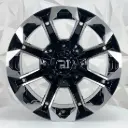 RIN 15X8 5-114.3 R1 SPORT 2030 BLACK MACHINE FACE ET0 CB66.1 