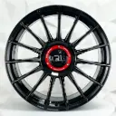 RIN 17X7.5 5-100/113 R1 SPORT 257 BLACK ET35 CB73.1 