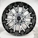 RIN 20X10 5-139.7/135 R1 SPORT 875 BLACK MACHINE ET-24 CB88 