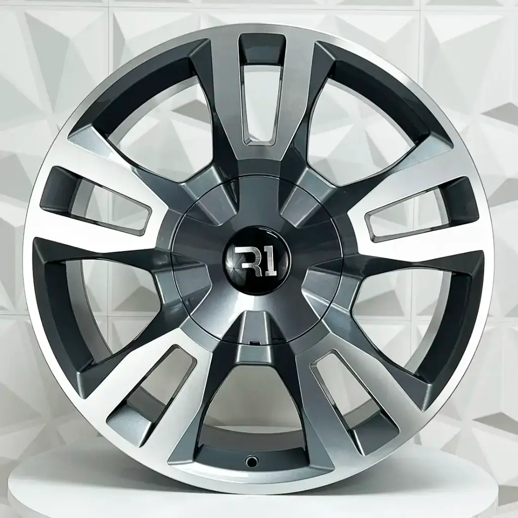 RIN 20X9 6-139.7 R1 SPORT QC5176 GUNMETAL MACHINE FACE ET24 CB78.1