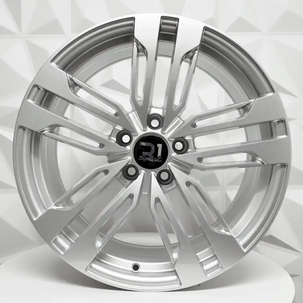 RIN 18X8 5-112 R1 SPORT DX217 SILVER ET35 CB66.56