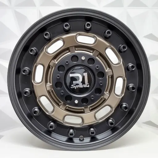 [168553] "RIN 16X8 6-139.7 R1 SPORT RGW 68142I MATTE BRONZE + BLACK LIP POLISH ET0 CB110" 