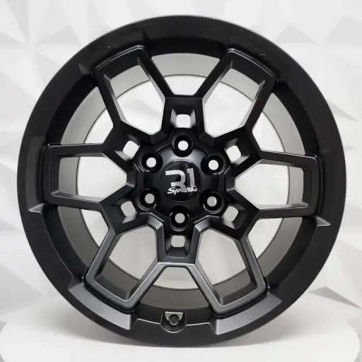 [180587] RIN 18X10 6-139.7 R1 SPORT 8354 MATE BLACK ET-44 CB106.1