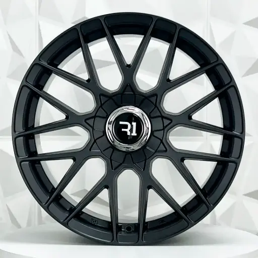 [184553F] RIN 18X8.5 5-100/113 R1 SPORT QC1211 BLACK MATE ET30 CB73.1